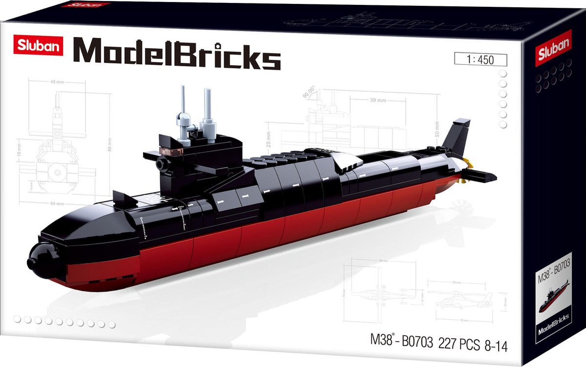   M38-B0703 - Strategische onderzeeër