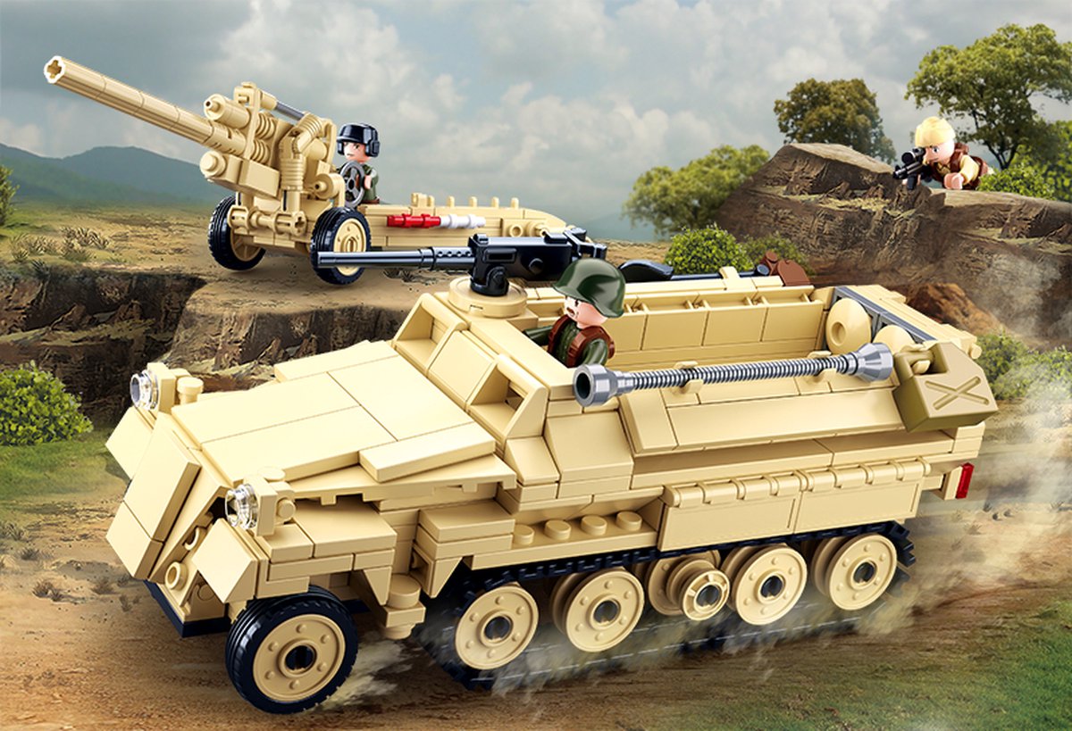   WWII Duitse Half Track