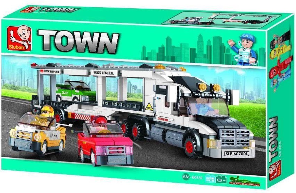 sluban Town Autotransporter M38-B0339