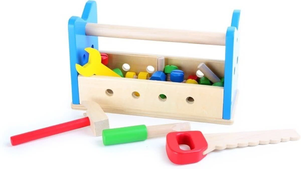 Base Toys Gereedschapskist en Werkbank 2in1