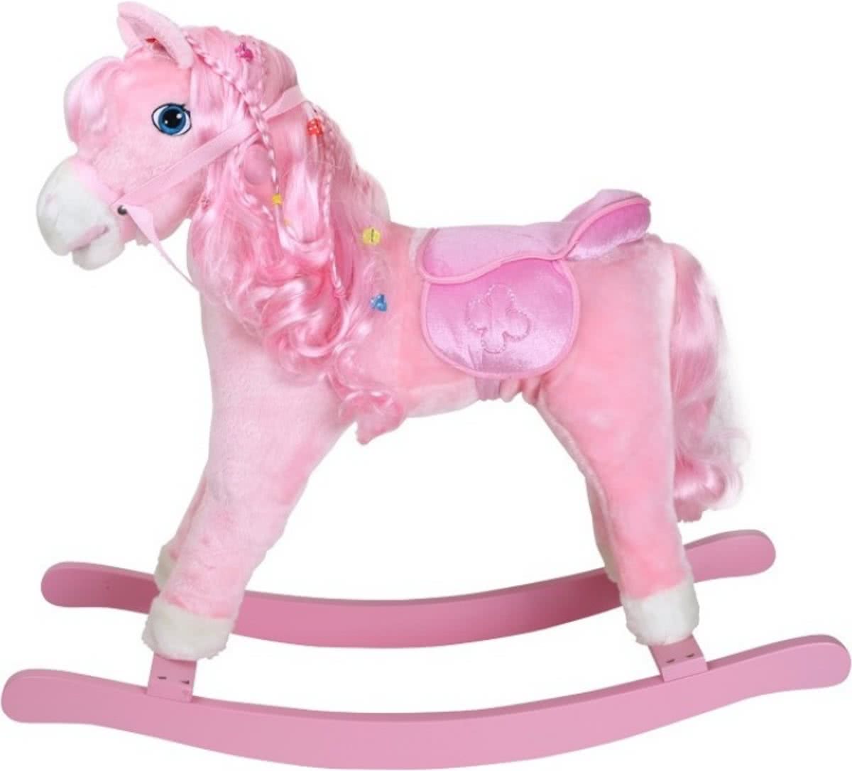 Base Toys Houten Hobbelpaard Pony Pinky