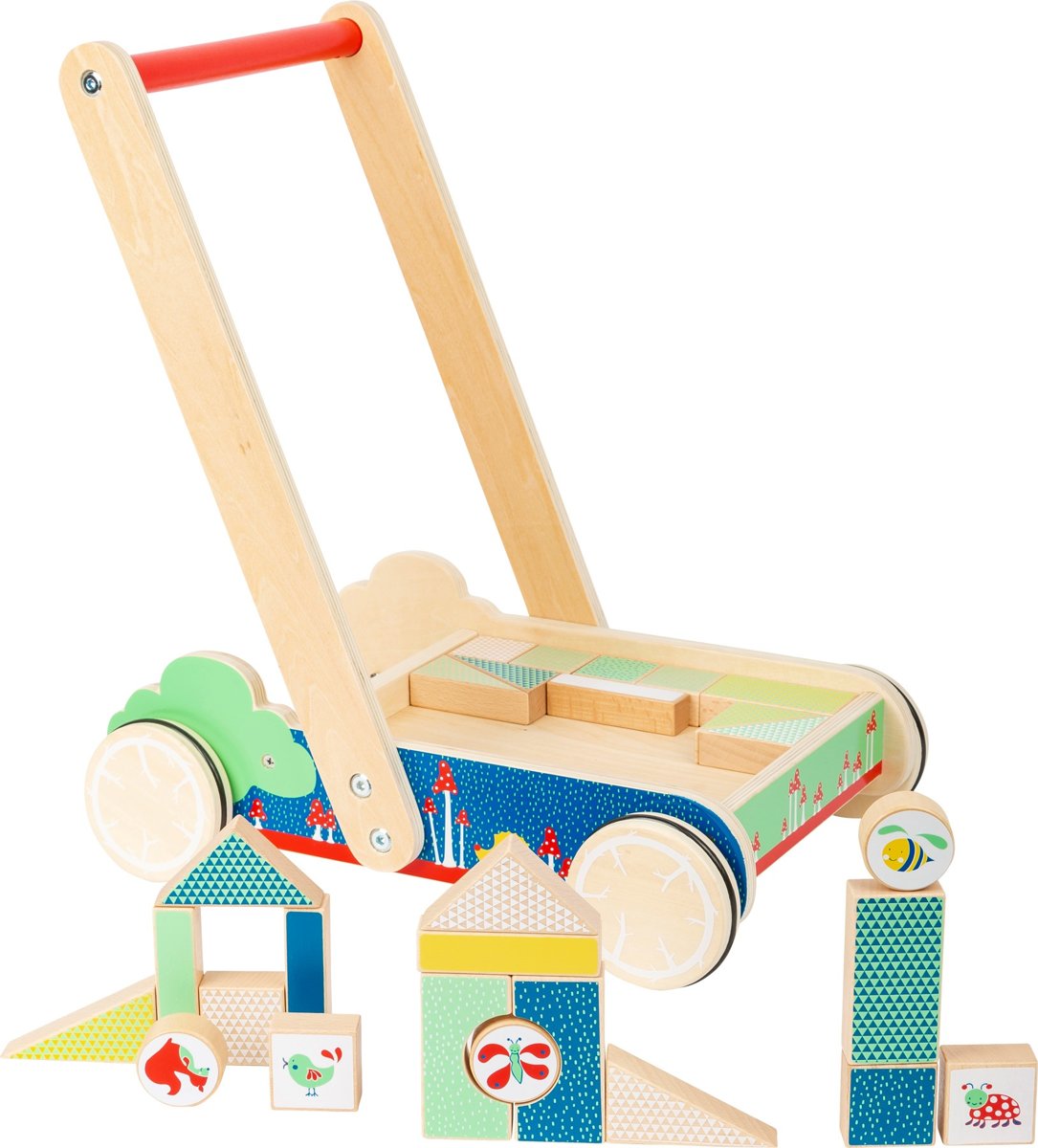 Small Foot Houten Loopwagen Move It! Junior 28-delig