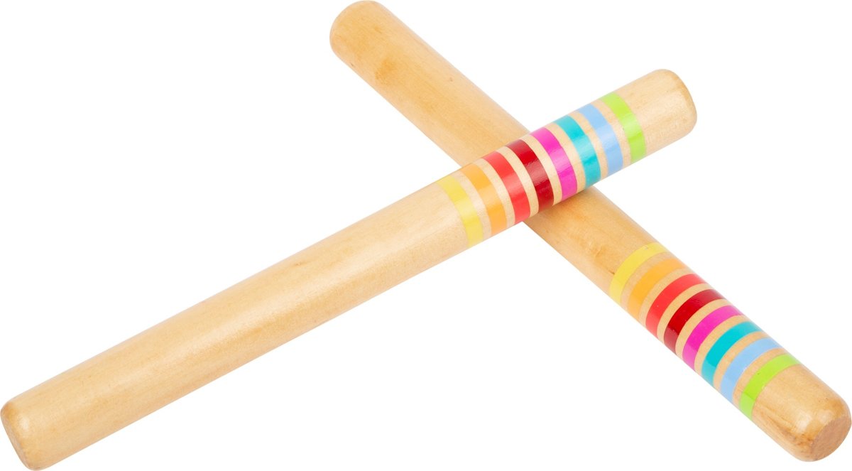 Small Foot Percussiestokken Sound Hout 18 Cm Blank Per Twee