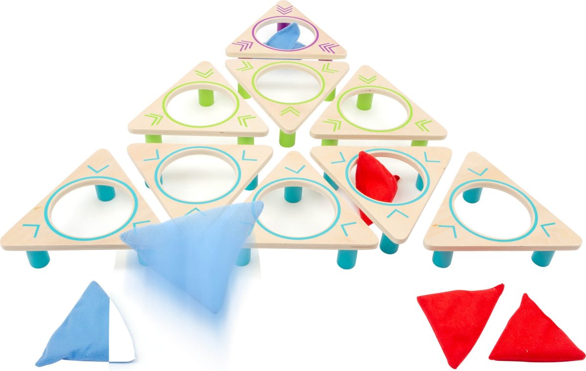 Small Foot Zandzak Richt En Gooi Spel