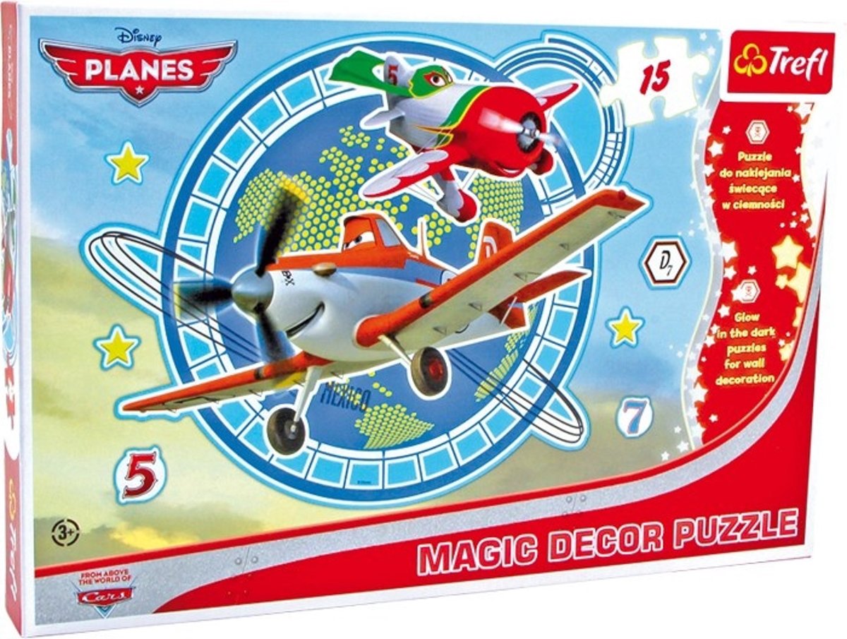 Small foot Wand puzzel planes 15 stuks