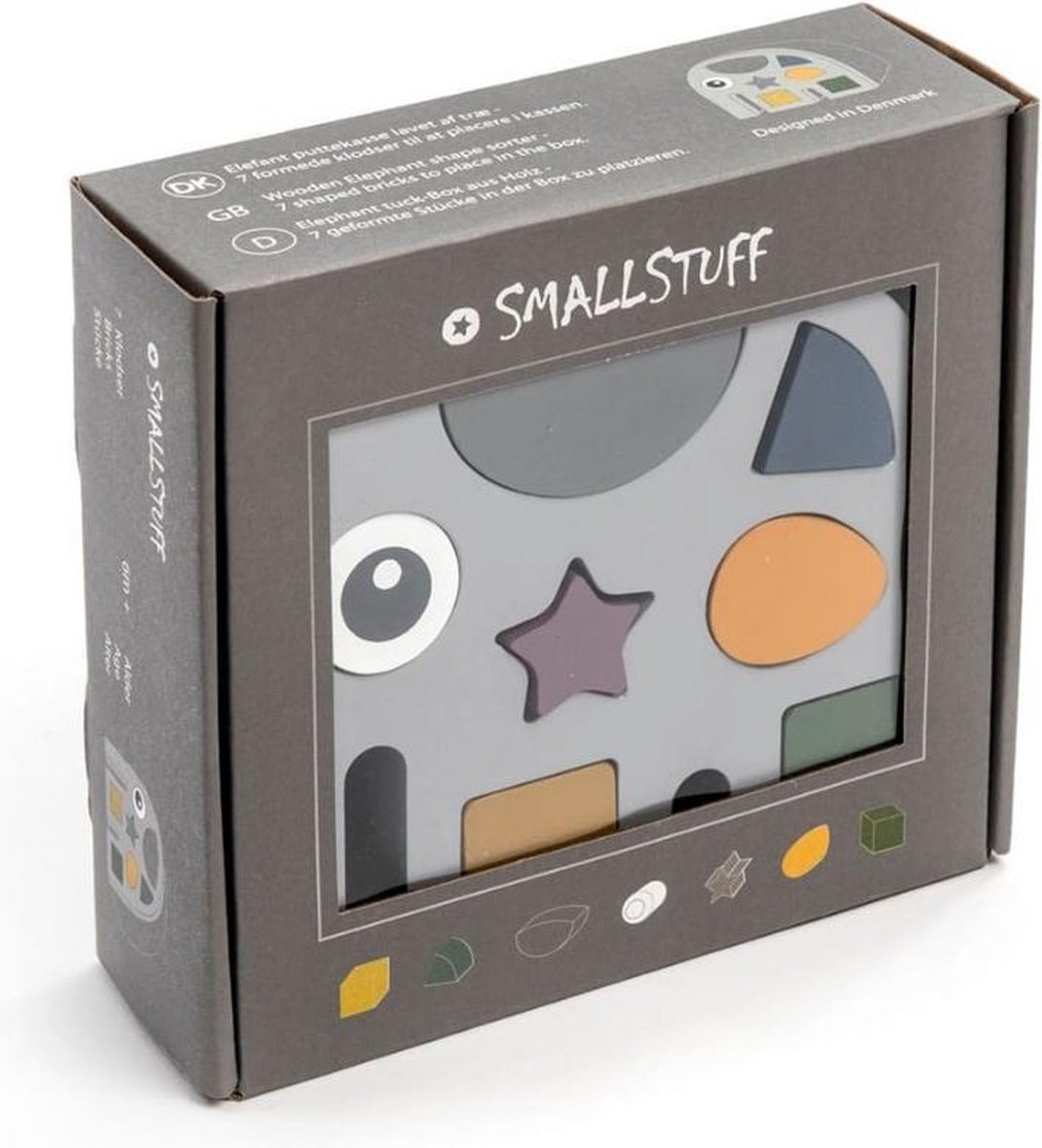 Smullstuff - Houten Olifant Puzzel