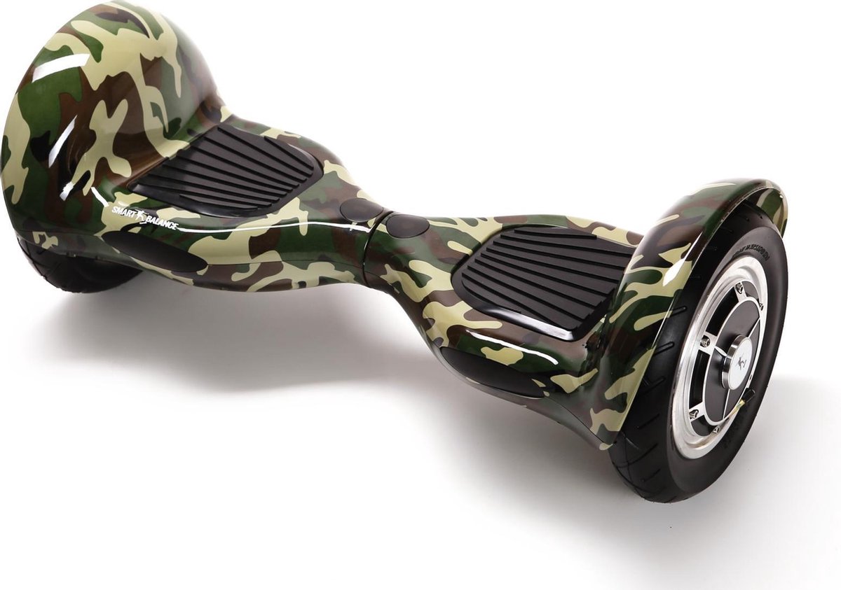 Paket Hoverboard OffRoad Camouflage 10 tums + HoverKart suspension