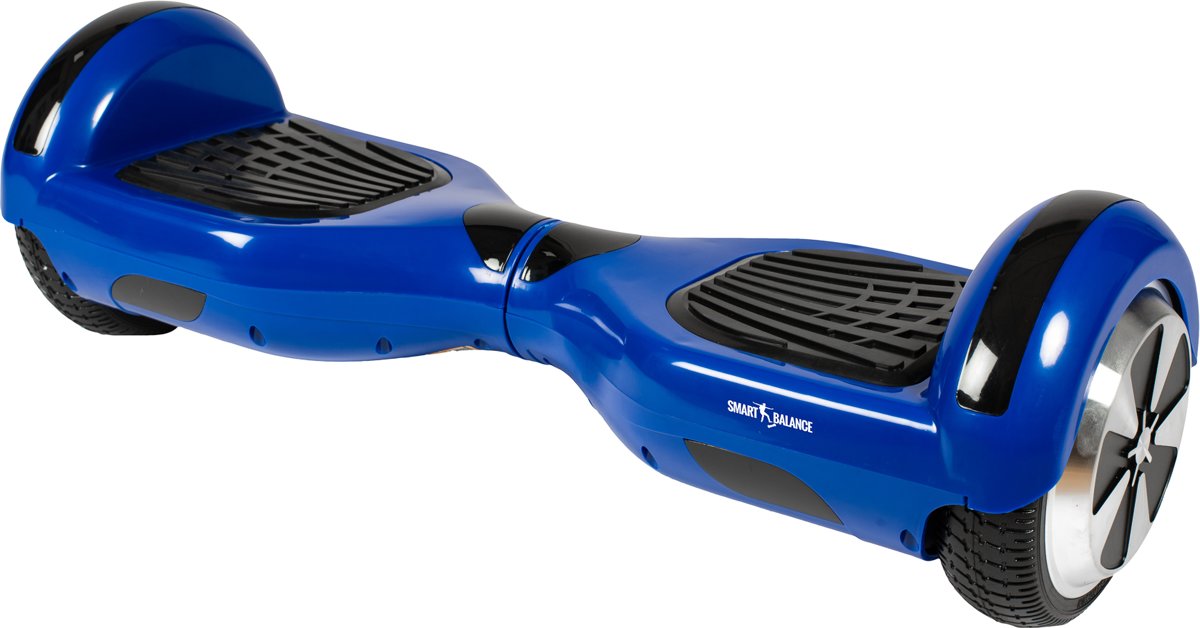 SMART BALANCE Hoverboard Regular Blue - 6.5 pouces, LED