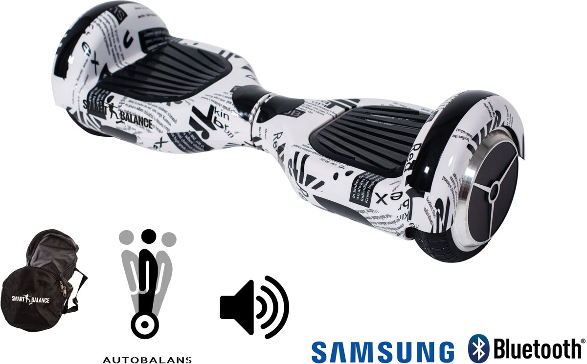 SMART BALANCE Hoverboard Regular News Paper- 6.5 pouces, Bluetooth