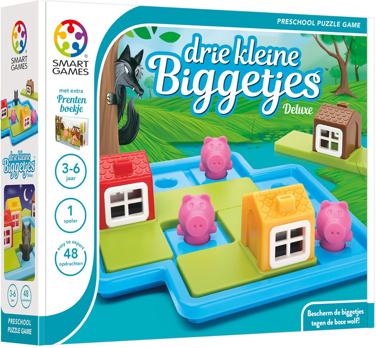 Drie Kleine Biggetjes - Kinderspel