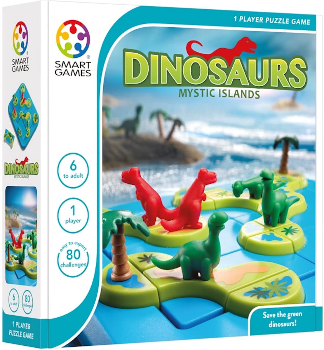 Smart Games Dinosaurs Mysterious Islands (60 opdrachten)