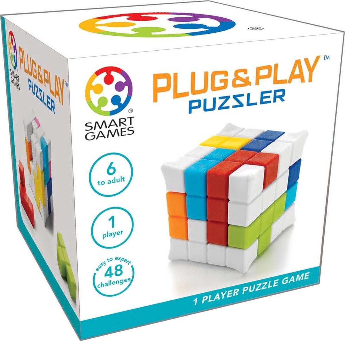 SmartGames - Plug & Play Puzzler (48 opdrachten)