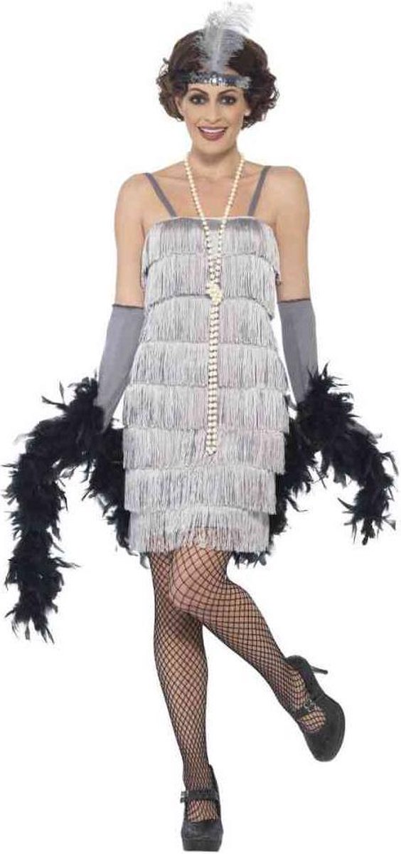 Flapper Costume silver