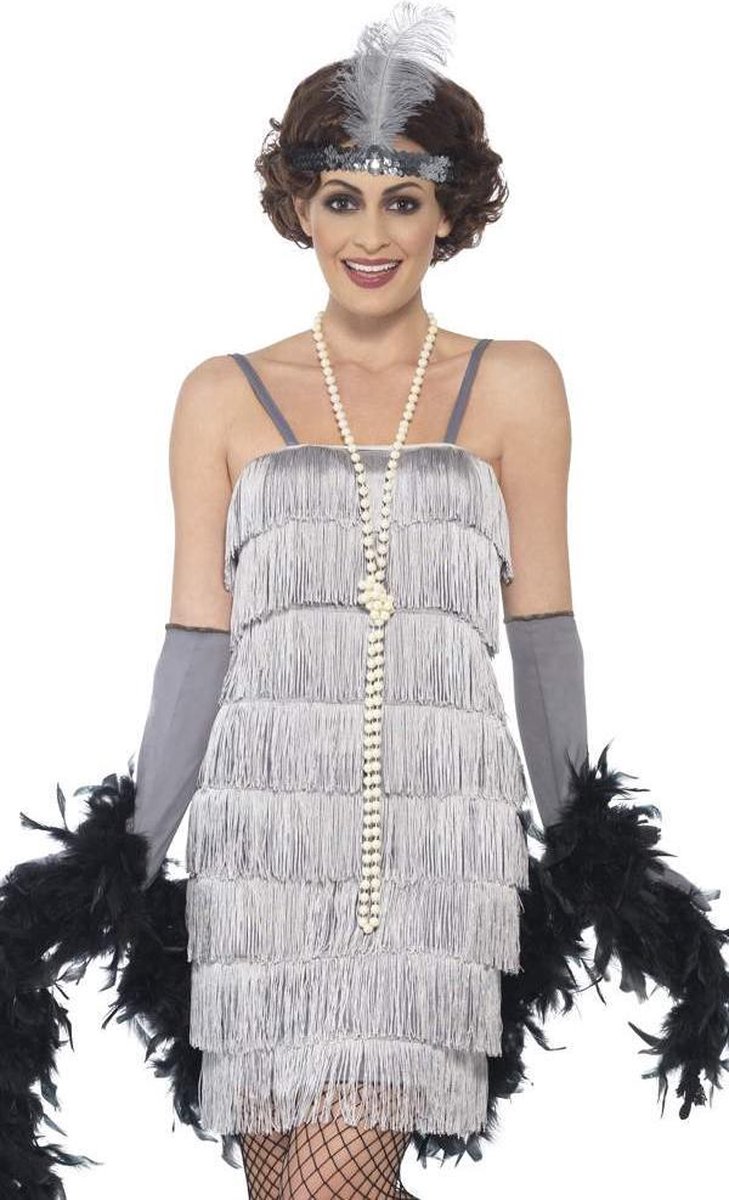 Flapper Costume silver