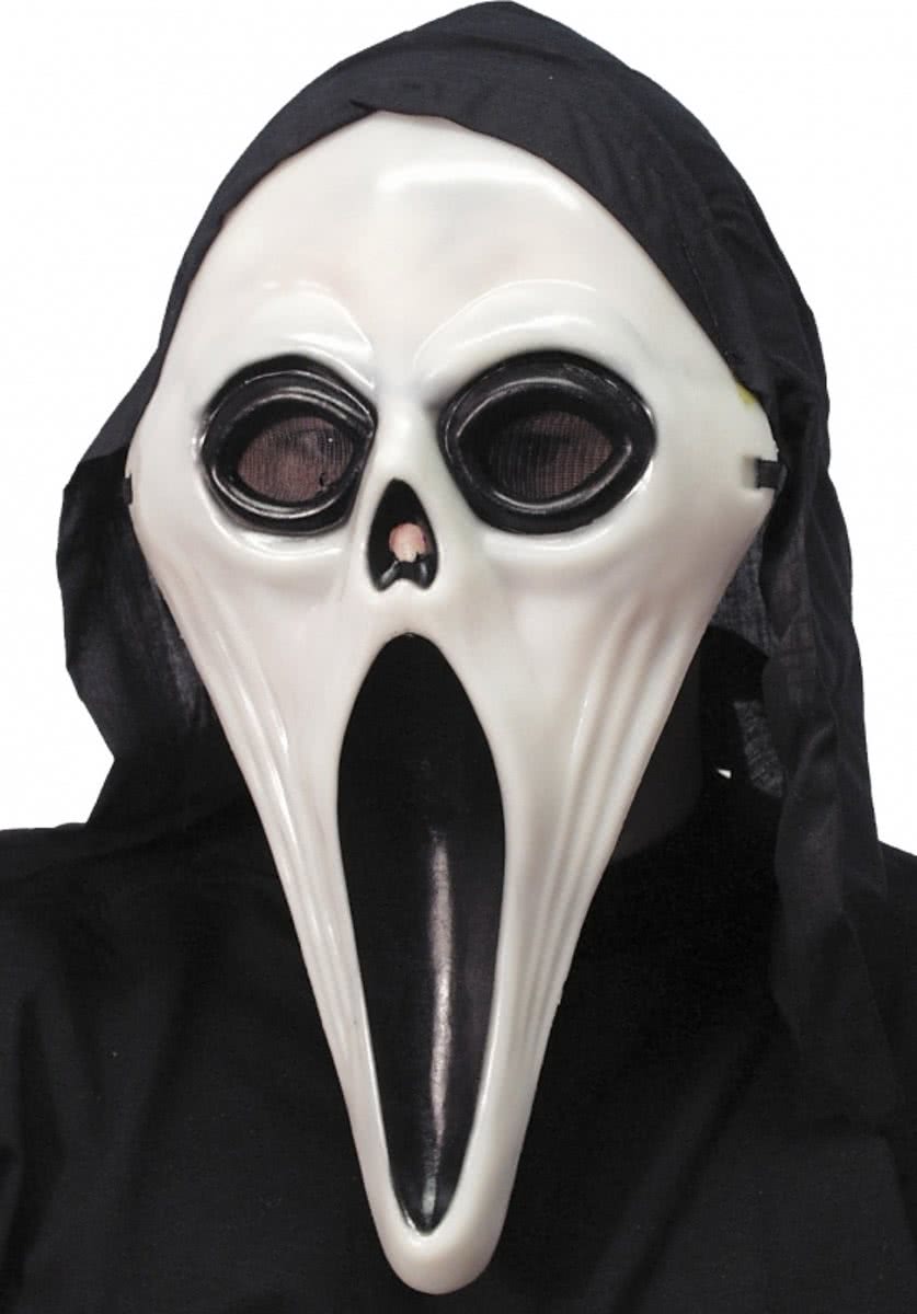 Glow in dark Scream masker