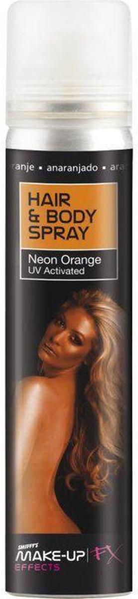 Haar en lichaamspray UV oranje 75ml