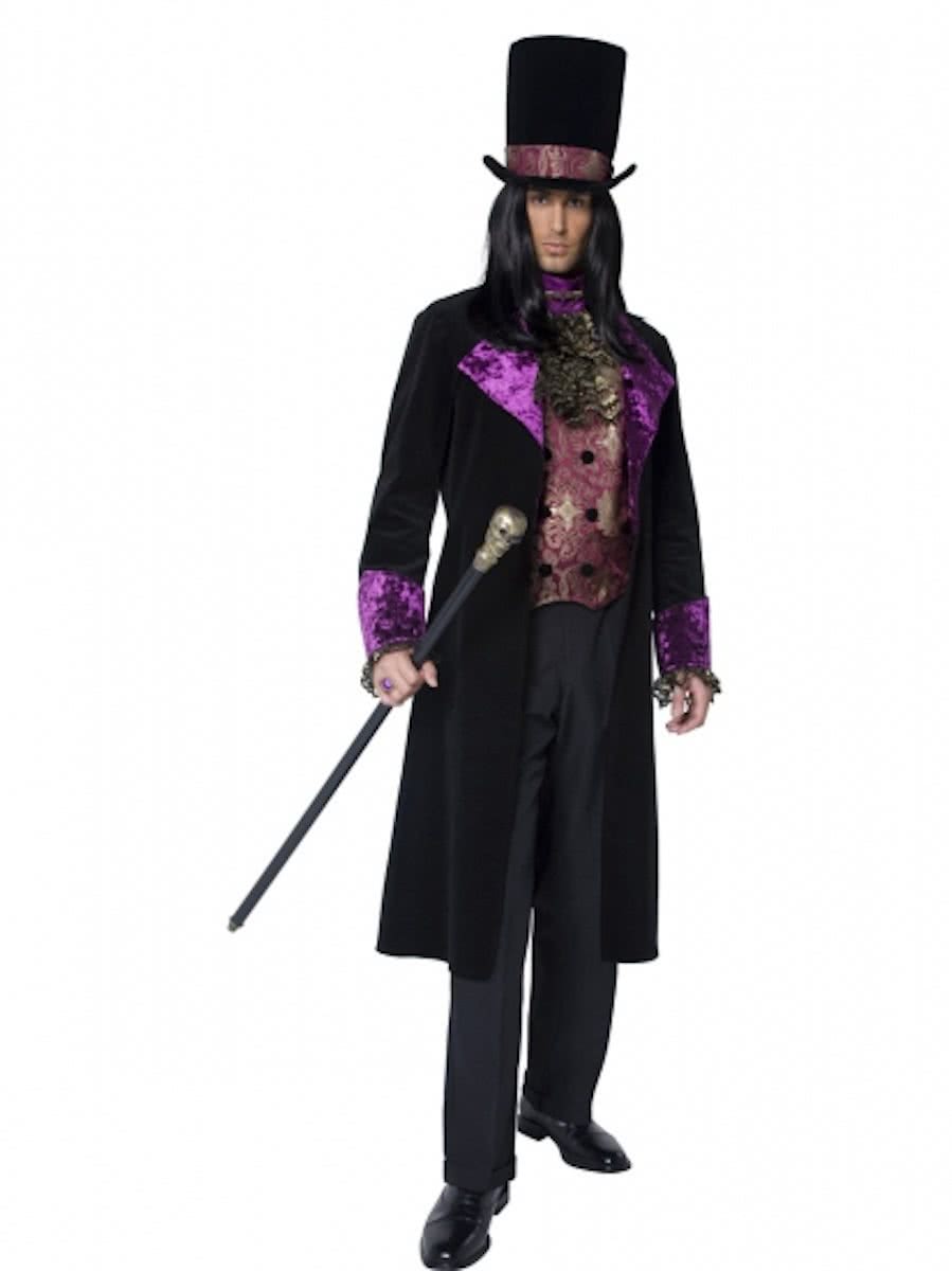 Halloween Gothic graaf kostuum voor heren 48-50 (m)