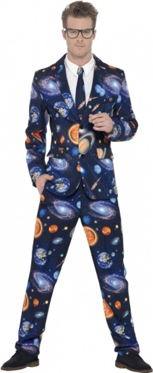 Heren kostuum galaxy 56-58 (XL)