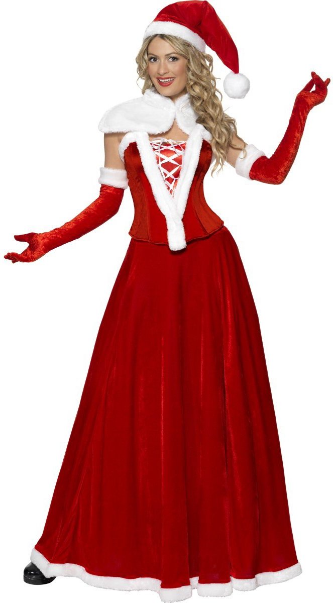 Luxury Miss Santa Costume