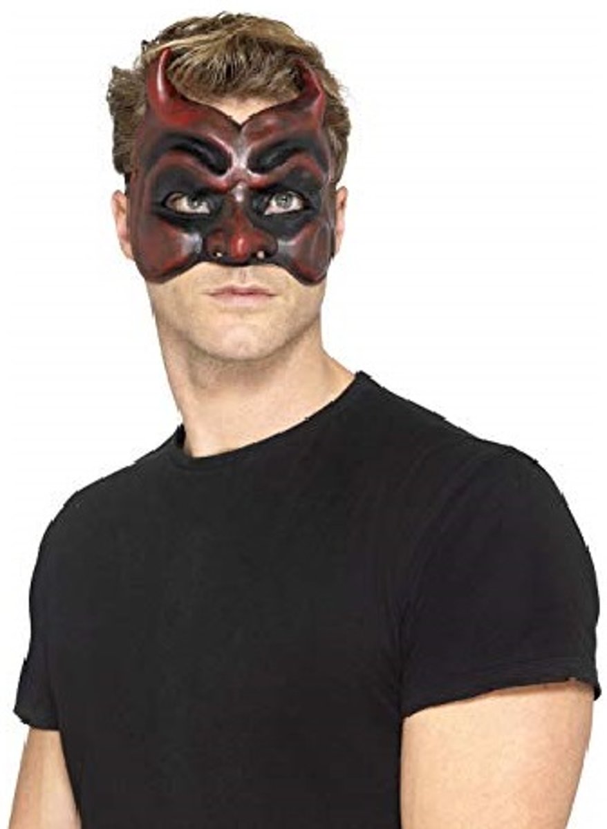 Masquerade Devil Mask Latex