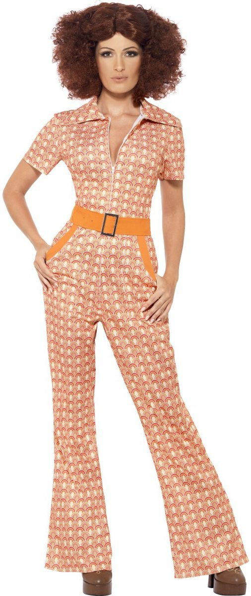 Oranje Hippie Jumpsuit