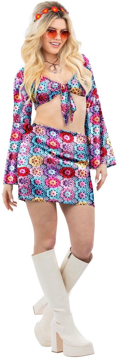 Rainbow 60s Gehaakt Patroon - Vrouw