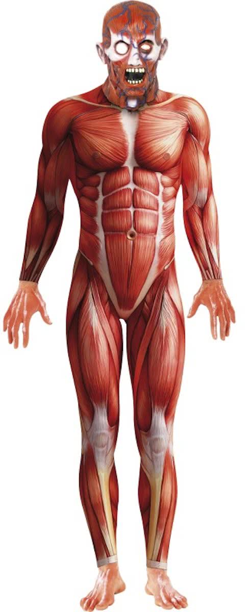 Second Skin pak Anatomische man met masker maat M