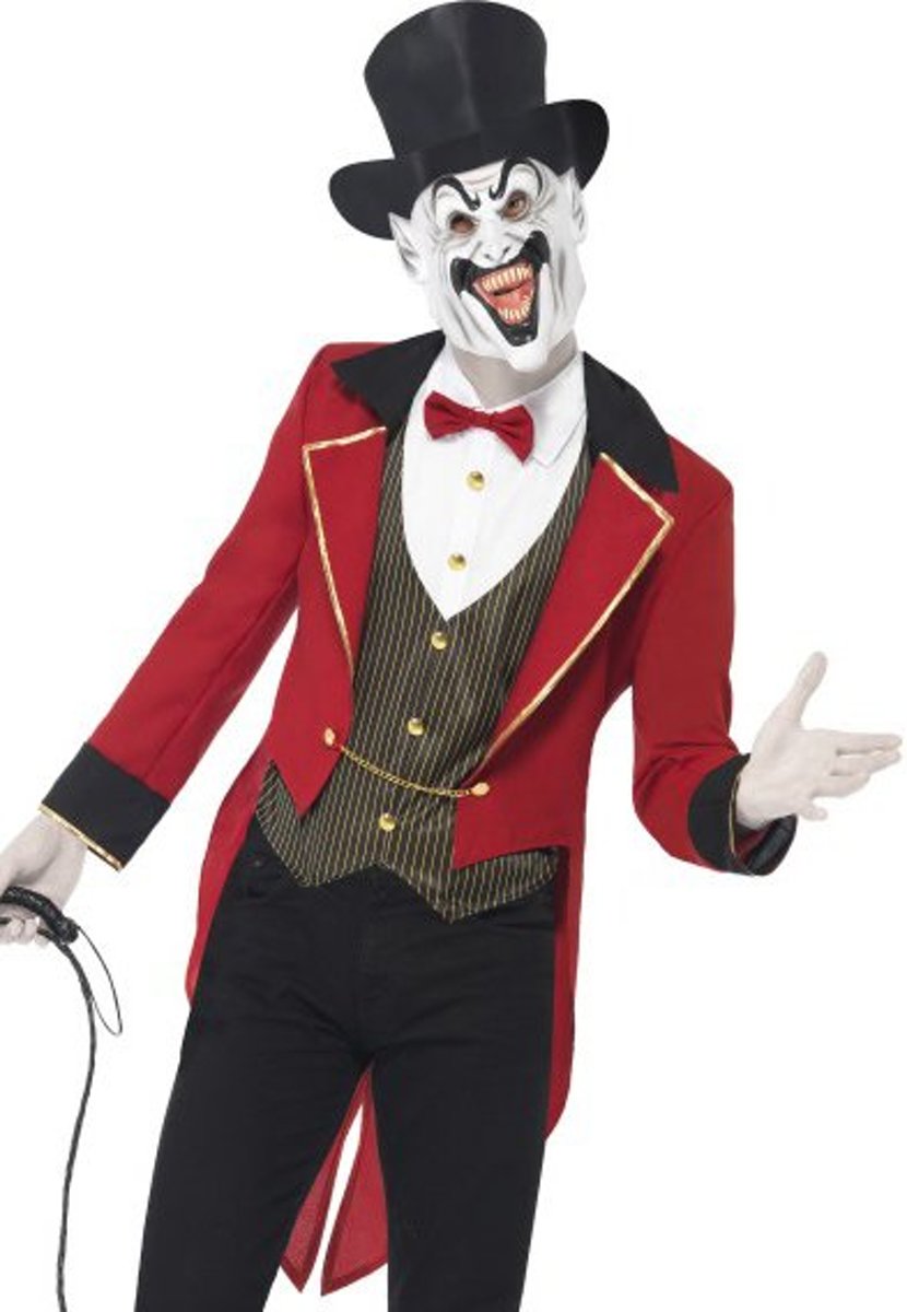 Sinister Ringmaster Costume - Halloween verkleedkleding - M