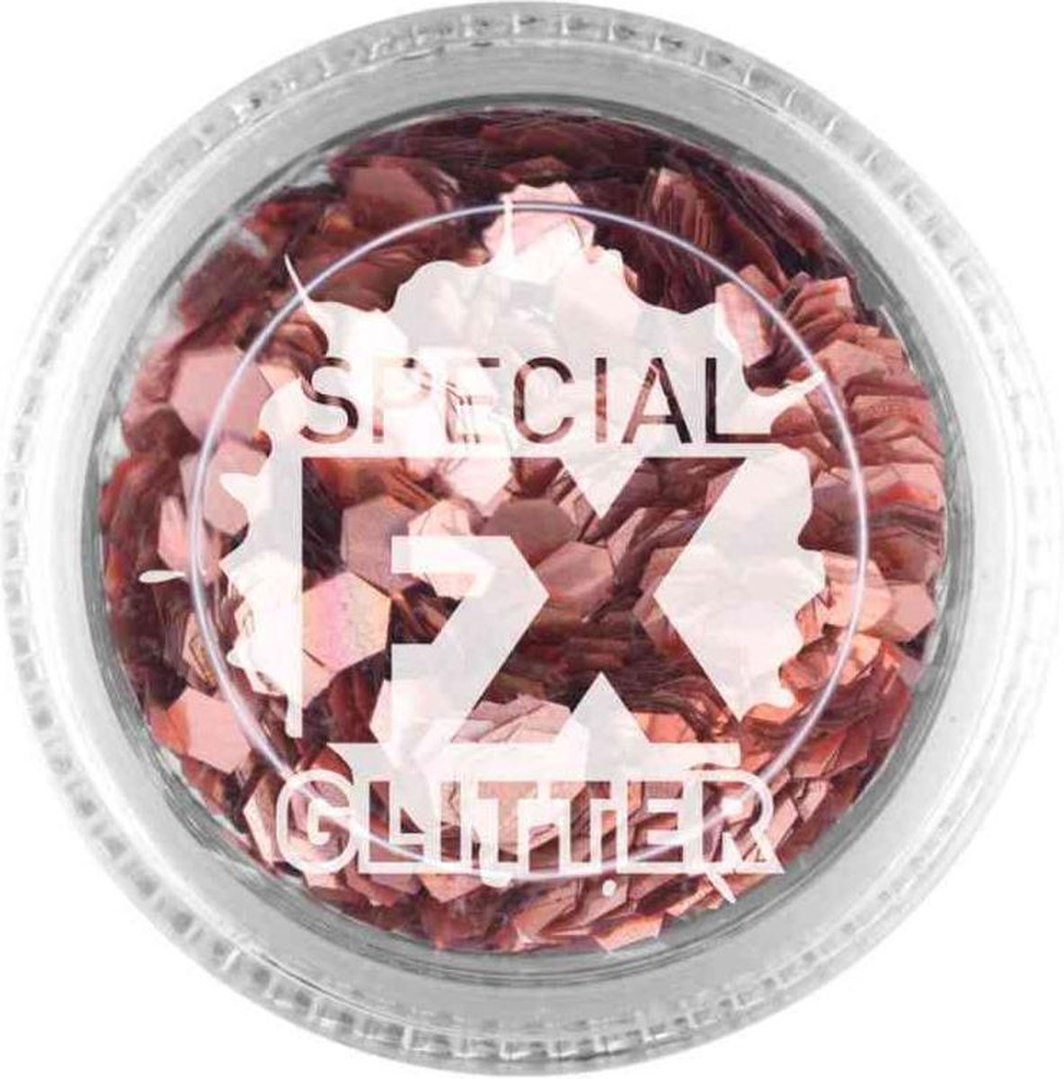 Smiffys Glitter Makeup Confetti Roze