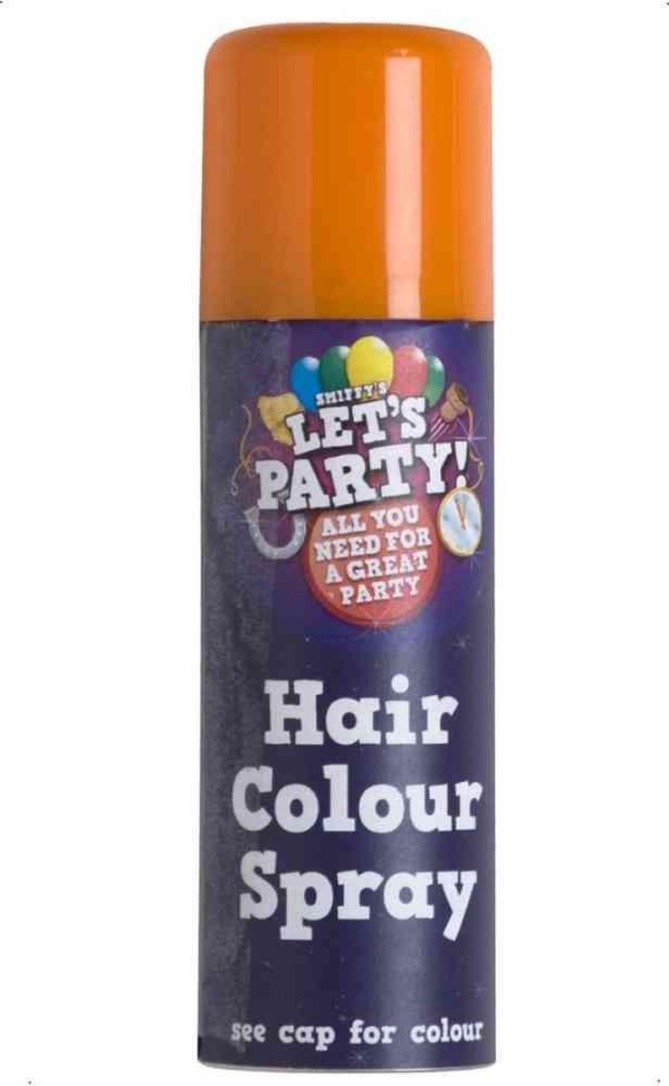 Smiffys Haarlak Hair Colour Oranje