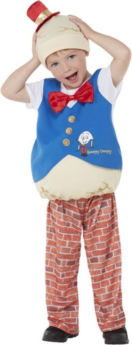   Kinder Kostuum -Kids tm 2 jaar- Toddler Humpty Dumpty Multicolours