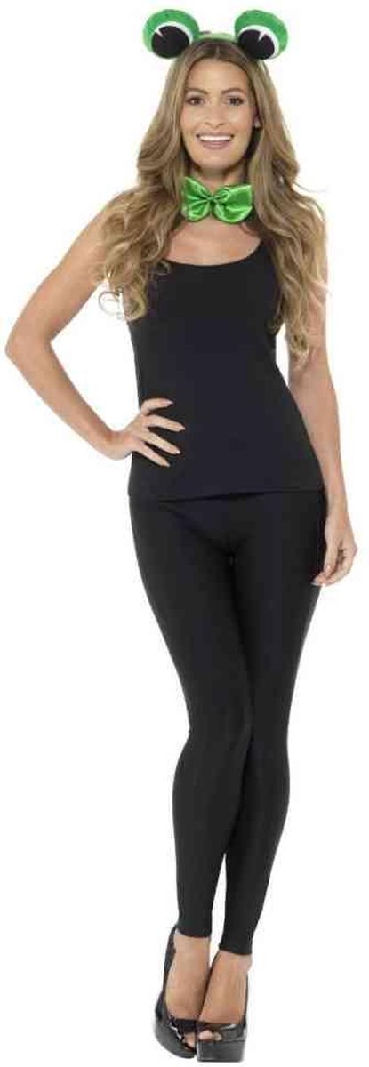   Kostuum Accessoire Set Frog Groen