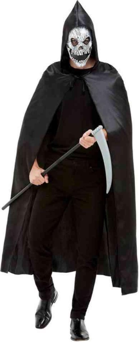 Smiffys Kostuum Accessoire Set Grim Reaper Zwart