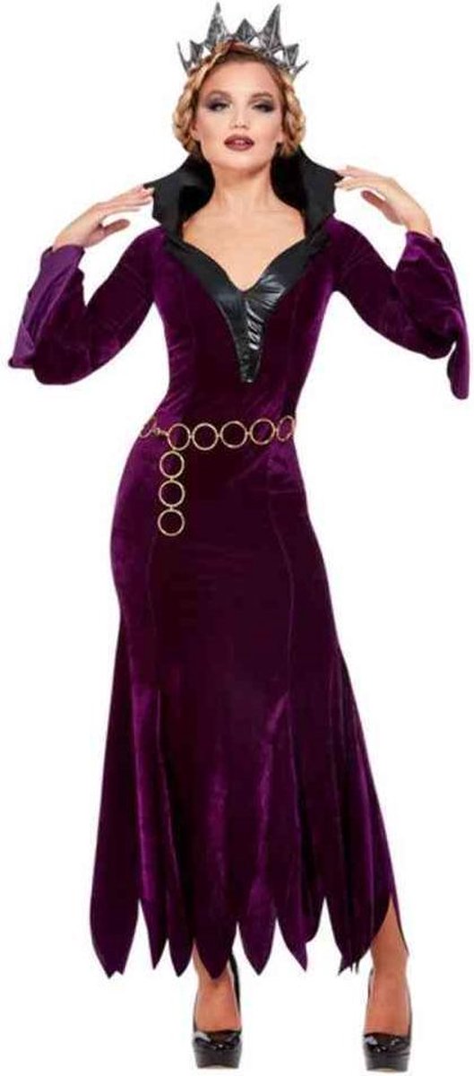 Smiffys Kostuum -L- Evil Queen Paars