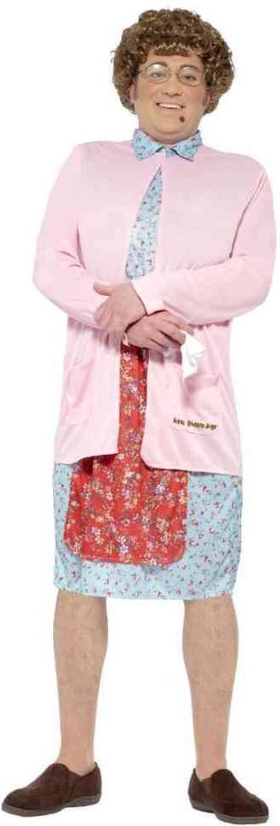   Kostuum -L- Mrs Brown Padded Roze