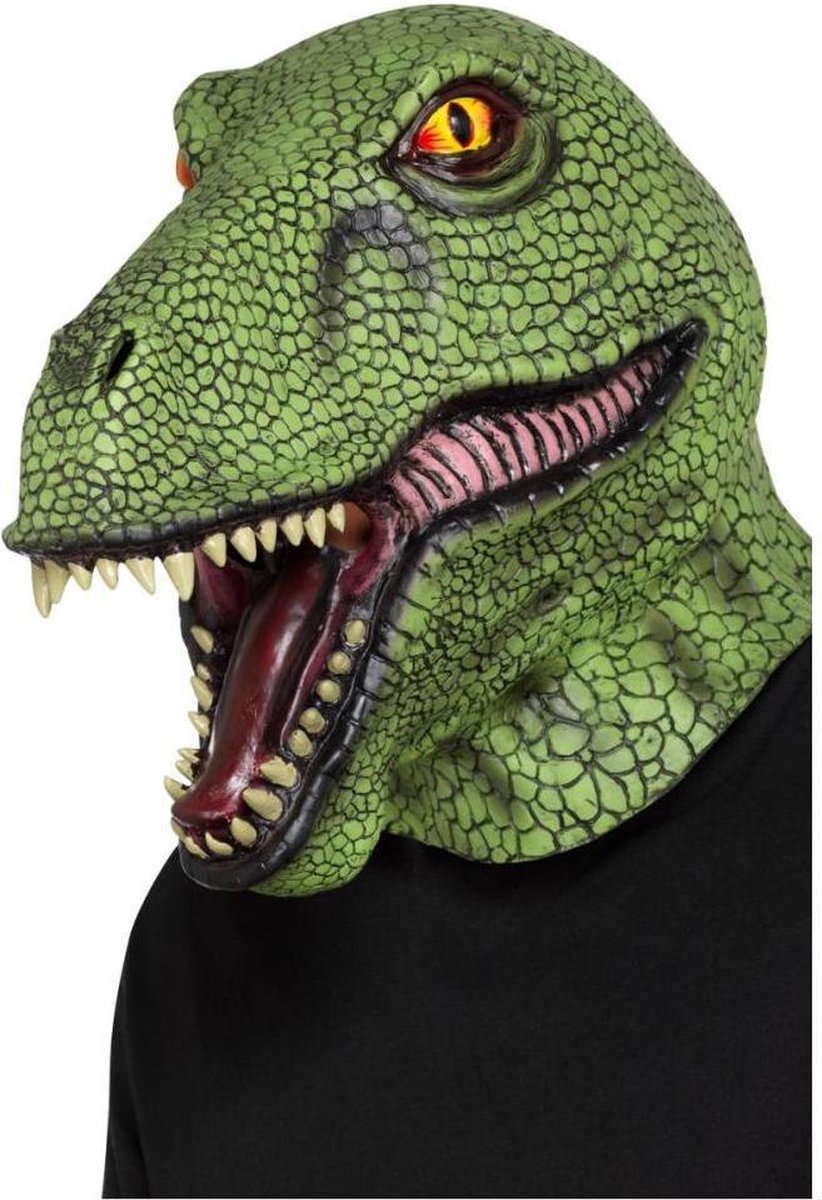   Masker Dinosaur Groen