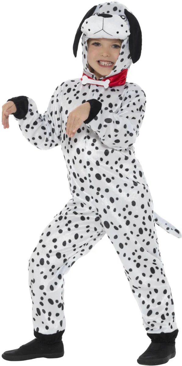 Verkleedpak Kind Hond Dalmatier Maat 116-128