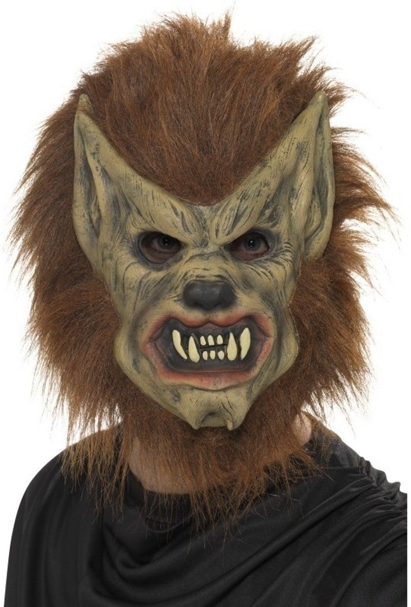 Weerwolf masker van latex