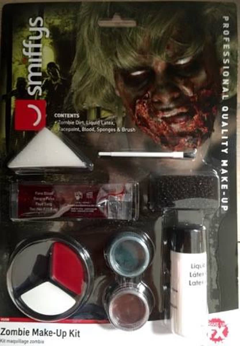 Zombie Make-Up Kit Compleet