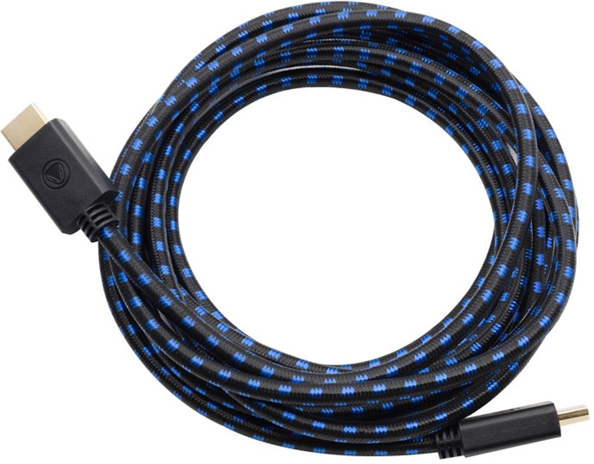 Snakebyte HDMI:cable 4K HDMI kabel 2 m HDMI Type A (Standard) Zwart, Blauw