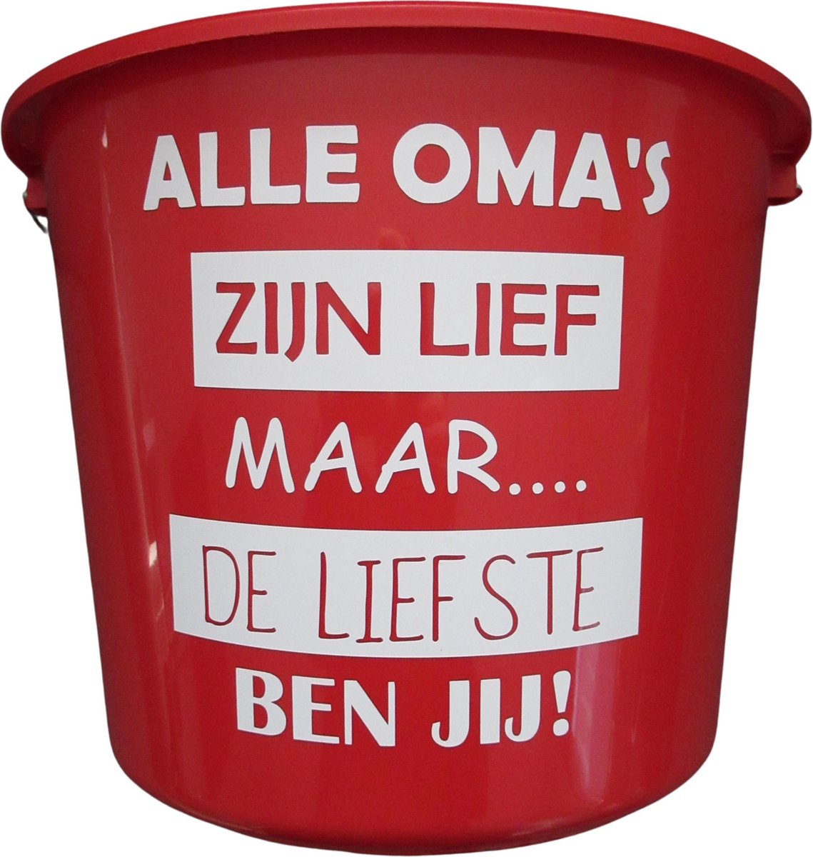 Cadeau Emmer Alle Omas zijn lief rood