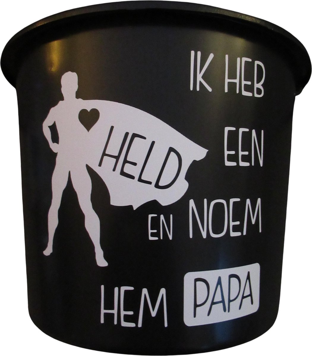 Cadeau Emmer Ik heb een held en noem hem Papa