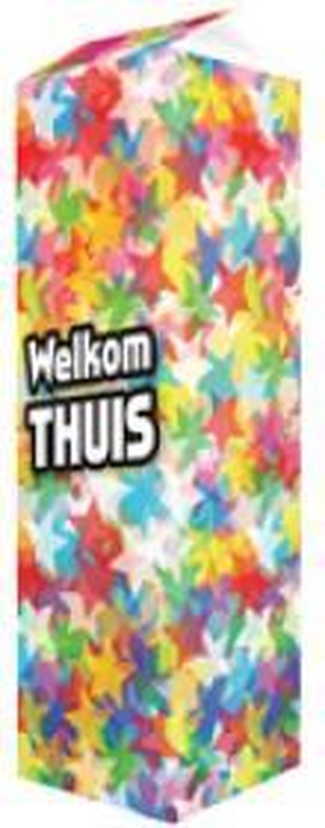 Melkpak - Welkom thuis - Gevuld met een dropmix - In cadeauverpakking met gekleurd lint