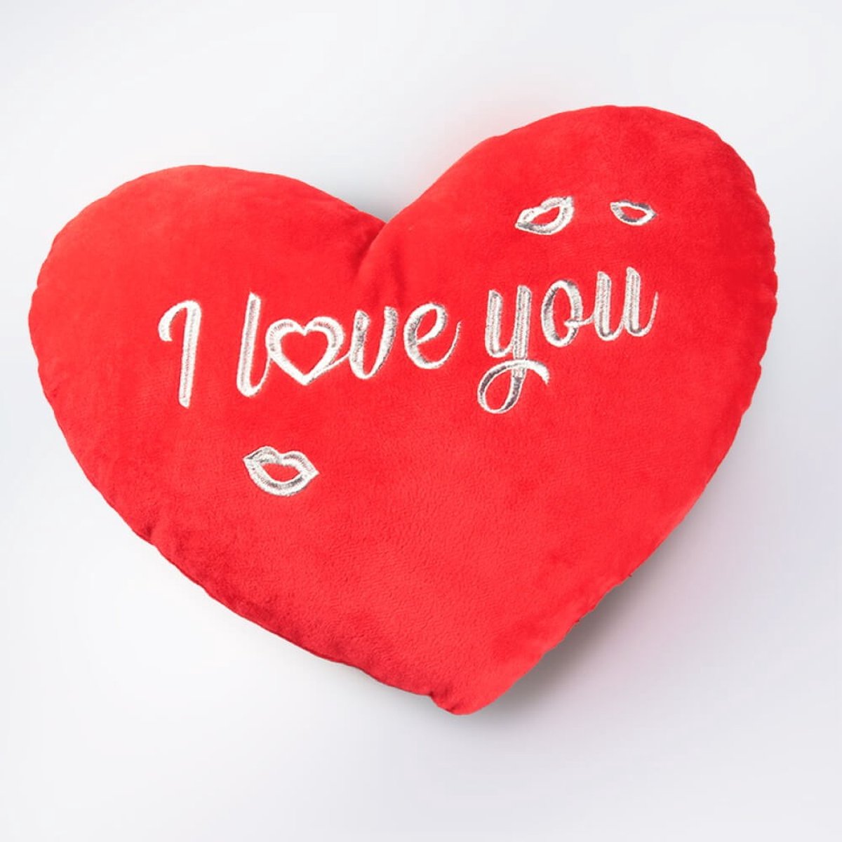 Valentijn - Hart - Kussen - I love you - Zijden lint 