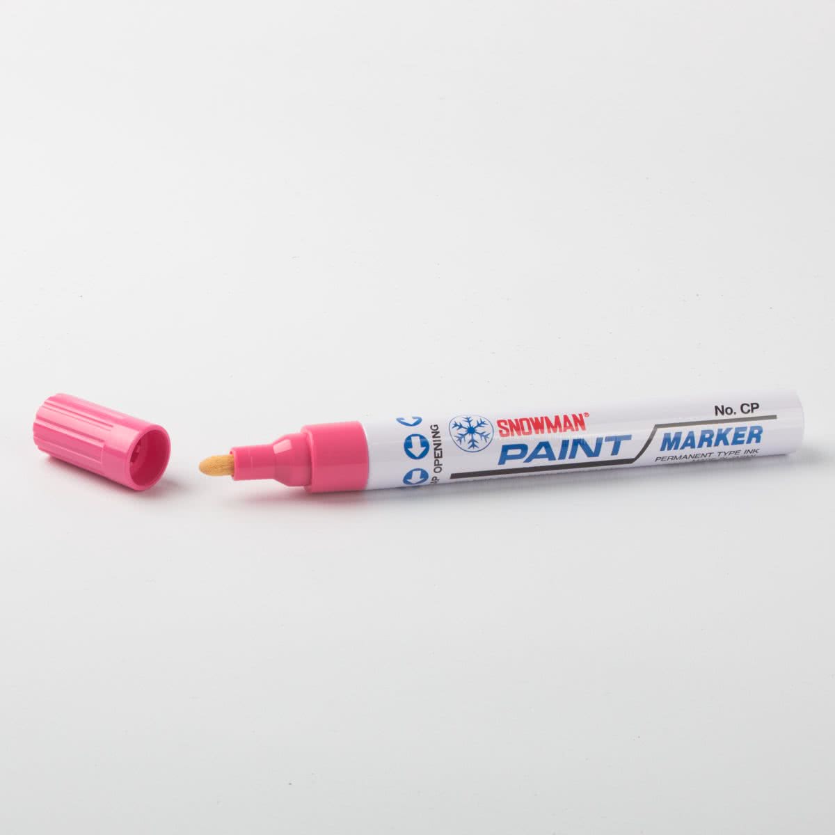 Snowman CP - paint marker - roze