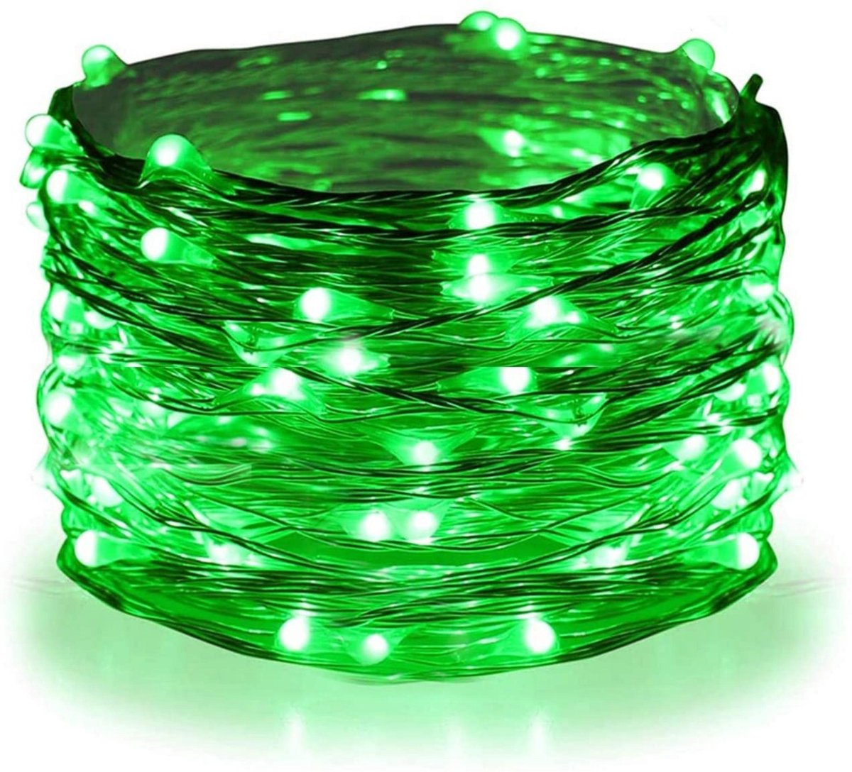 InstaLights - Fairy Lights - 40 LED´s - Groen / Green - Inclusief 2 AA Batterijen - LED Lampjes Slinger - Werkt op Batterijen - Lichtsnoer voor Binnen en Buiten