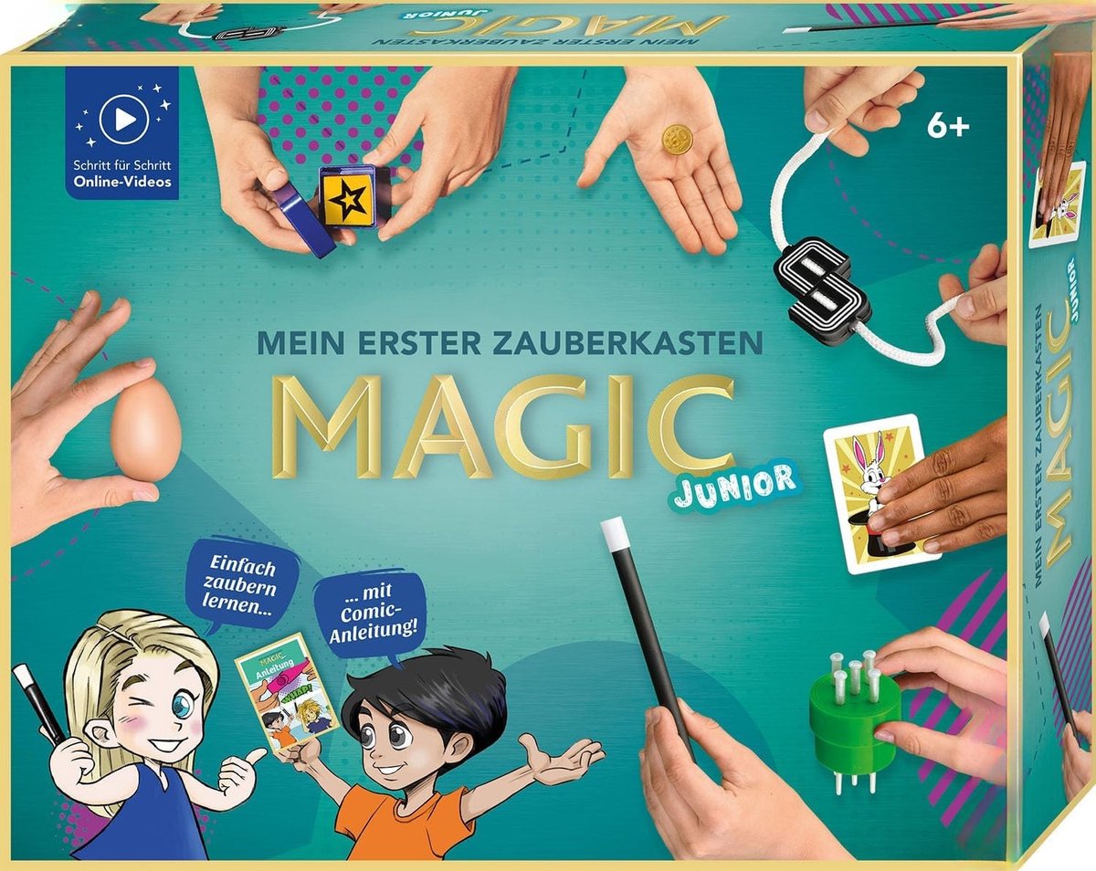   Goocheldoos voor kinderen - Goochelset - Goocheldoos - Goochelhoed - Goocheltrucs - Must have voor uw kind!