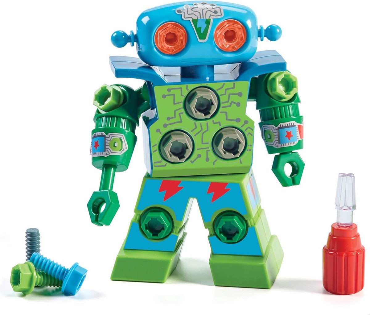   Robot bouwpakket - Educatief Montessori Speelgoed - Experimenteerset - Robot bouwen - Must have voor uw kind!