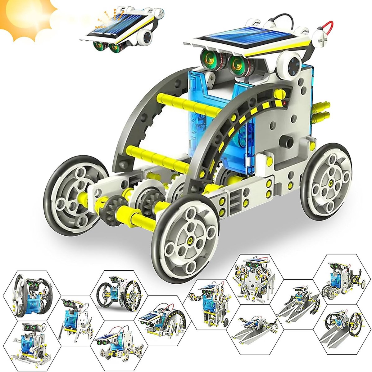   Robot bouwpakket - Educatief Montessori Speelgoed - Experimenteerset - Robot bouwen - Must have voor uw kind!