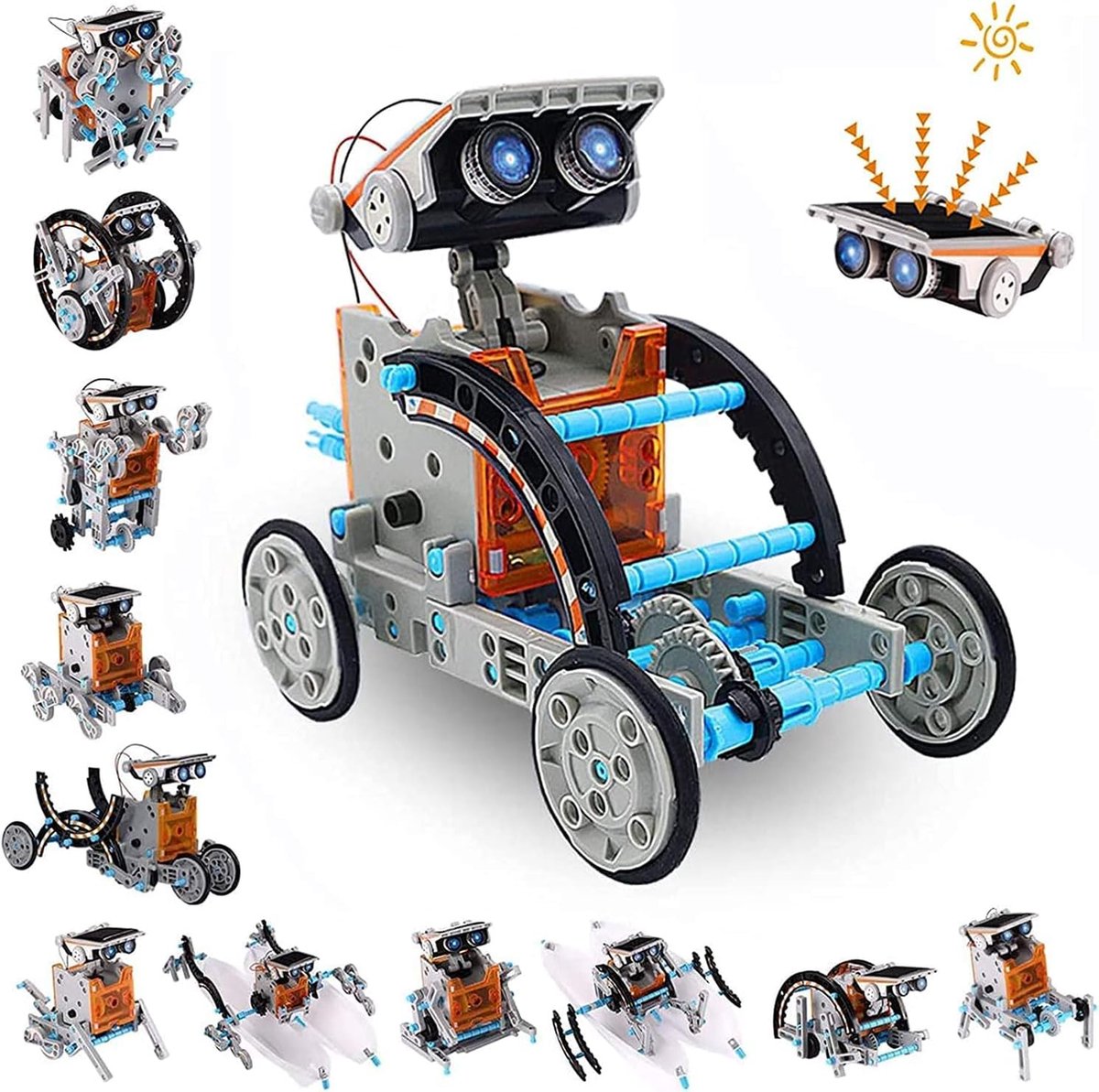   Robot bouwpakket - Educatief Montessori Speelgoed - Experimenteerset - Robot bouwen - Must have voor uw kind!